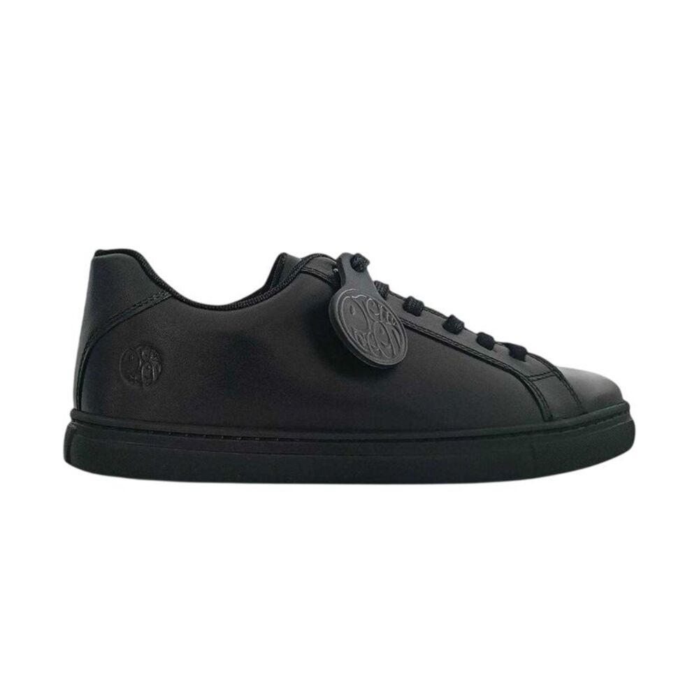 Pretty Green Boys Latham Moc Toe Formal Shoes / Black